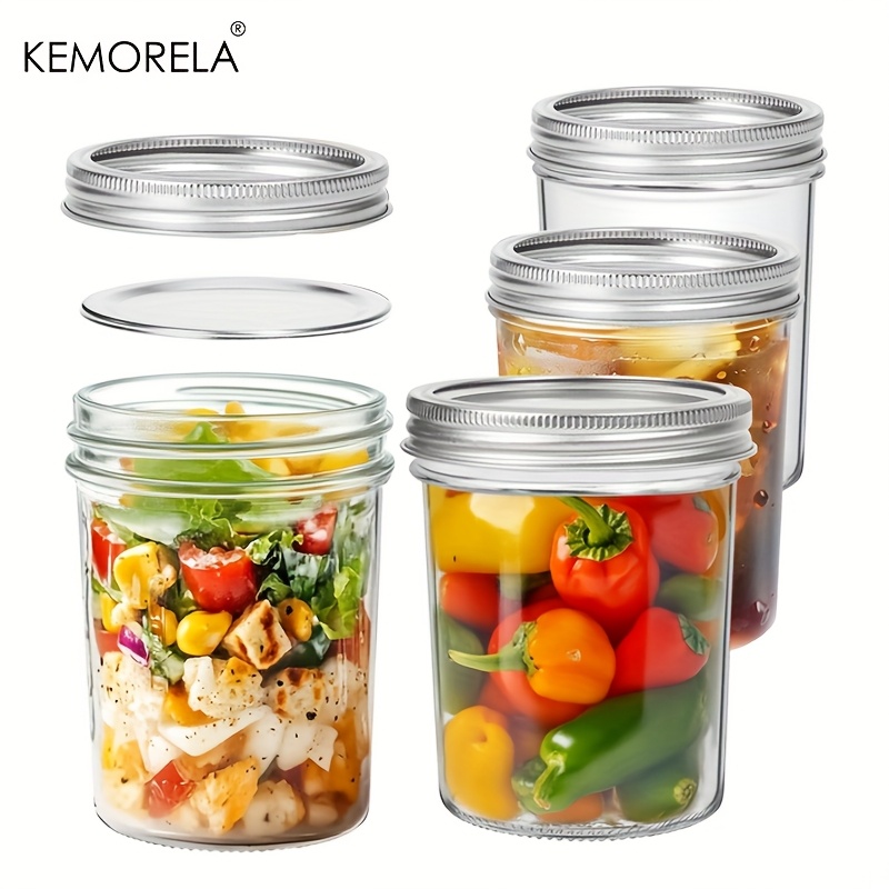 Mason Jar 8Oz - KEMORELA Stoples Mason 350ML dengan Tutup