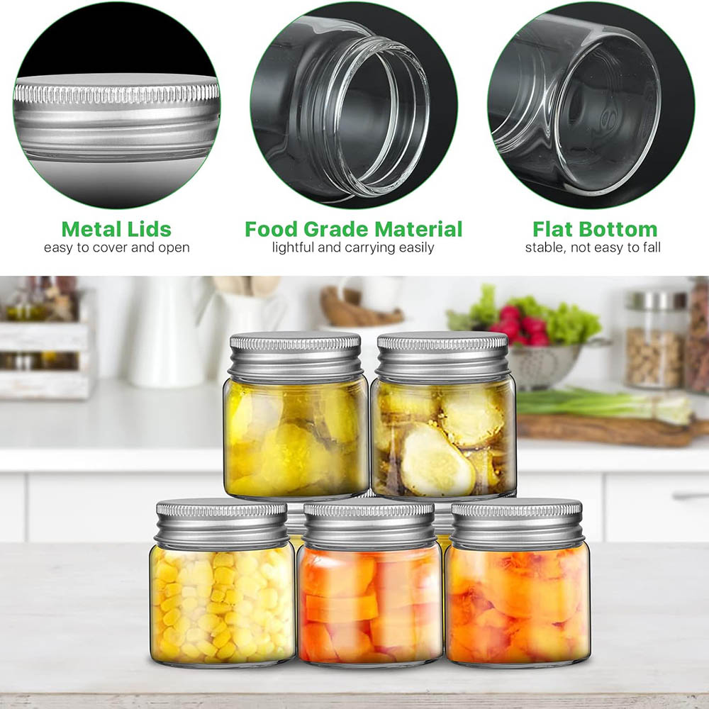 Botol Mason Mini 2oz, stoples  - Mason Jar 8Oz ulasan dan harga