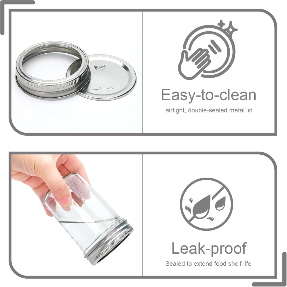 30 Paket Stoples Mason 8 oz de - Mason Jar 8Oz ulasan dan harga