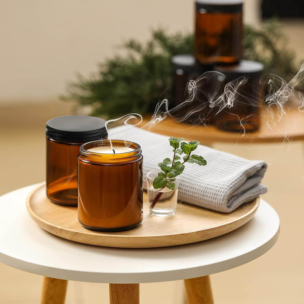 Stoples Kaca Amber 8oz dengan  - Mason Jar 8Oz ulasan dan harga