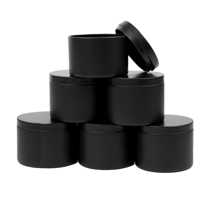 A93E-48 Buah Kaleng Lilin Hita - Black Tin Candle ulasan dan harga