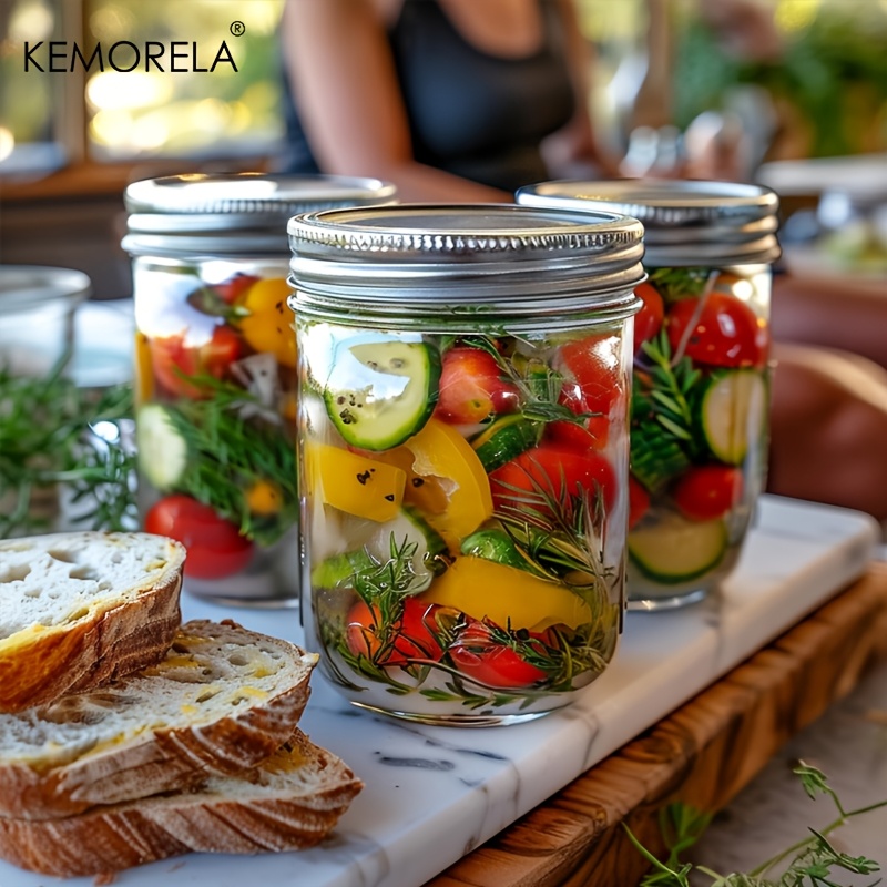 KEMORELA Stoples Mason 350ML d - Mason Jar 8Oz ulasan dan harga