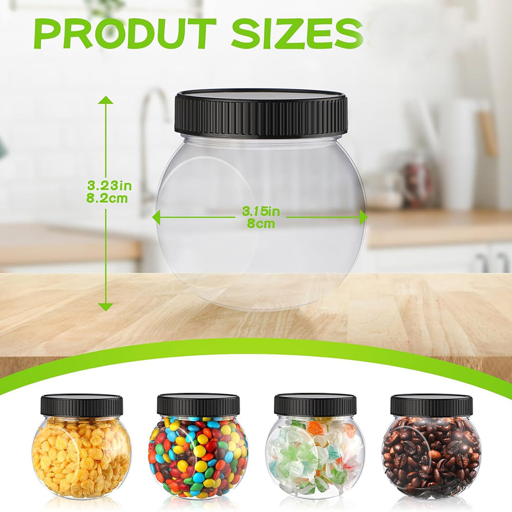 Toples plastik permen dengan t - Mason Jar 8Oz ulasan dan harga