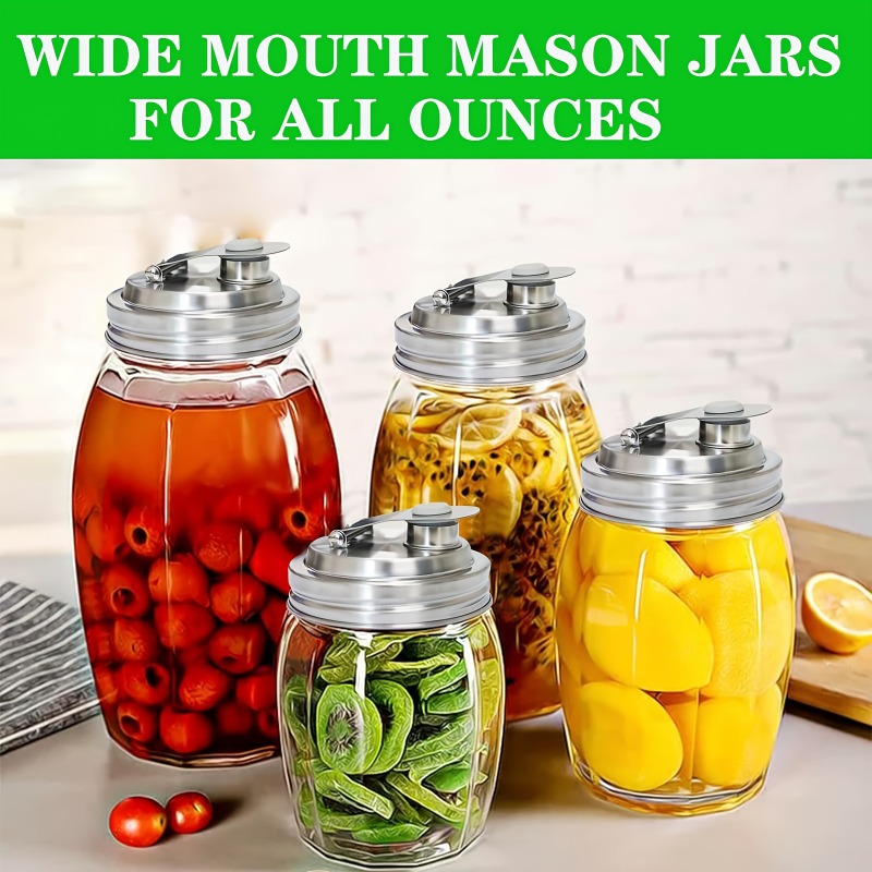 1/2 Pak Tutup Corong Tuang Sta - Mason Jar 8Oz ulasan dan harga