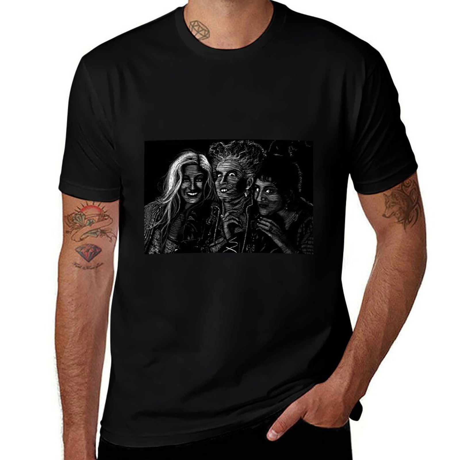 Kaos T-Shirt Who Lit the Black - Black Tin Candle ulasan dan harga
